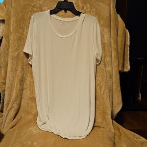 Cream Short Sleeve T-Shirt